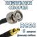 Кабельная сборка 50 Ом на RG-58 с разъемами BNC-male - SMB-male, 6 метров