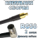 Кабельная сборка 50 Ом на RG-58 с разъемами MCX-male - QMA-male (угловой), 2 метра