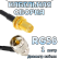 Кабельная сборка 50 Ом на RG-58 с разъемами UHF-male (угловой) - RP-SMA-female, 1 метр Кабельная сборка 50 Ом на RG-58 с разъемами UHF-male (угловой) - RP-SMA-female, 1 метр