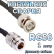 Кабельная сборка 50 Ом на RG-58 с разъемами N-female - BNC-male, 1 метр