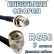 Кабельная сборка 50 Ом на RG-58 с разъемами N-male (угловой)  - F-female, 9 метров