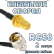 Кабельная сборка 50 Ом на RG-58 с разъемами UHF-male (угловой) - RP-SMA-female, 2 метра Кабельная сборка 50 Ом на RG-58 с разъемами UHF-male (угловой) - RP-SMA-female, 2 метра