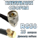Кабельная сборка 50 Ом на RG-58 с разъемами MCX-male (угловой) - N-male (угловой), 25 метров Кабельная сборка 50 Ом на RG-58 с разъемами MCX-male (угловой) - N-male (угловой), 25 метров