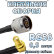 Кабельная сборка 50 Ом на RG-58 с разъемами N-male - SMA-female (угловой), 0,5 метра