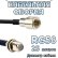 Кабельная сборка 50 Ом на RG-58 с разъемами FME-male - F-female, 25 метров