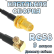 Кабельная сборка 50 Ом на RG-58 с разъемами MCX-male (угловой) - RP-SMA-female, 9 метров Кабельная сборка 50 Ом на RG-58 с разъемами MCX-male (угловой) - RP-SMA-female, 9 метров