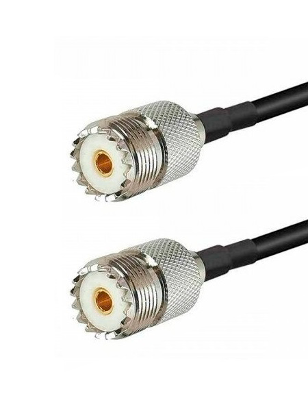 Кабельная сборка RG-213 с разъемами UHF-female - UHF-female, 14 метров