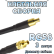 Кабельная сборка 50 Ом на RG-58 с разъемами MCX-male - MMCX-female, 3 метра