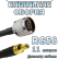 Кабельная сборка 50 Ом на RG-58 с разъемами N-male - SMB-male, 11 метров