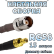 Кабельная сборка 50 Ом на RG-58 с разъемами TNC-female - SMB-male, 15 метров