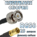 Кабельная сборка 50 Ом на RG-58 с разъемами BNC-male - SMB-female, 25 метров