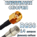 Кабельная сборка 50 Ом на RG-58 с разъемами RP-SMA-male - QMA-male, 14 метров