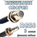 Кабельная сборка 50 Ом на RG-58 с разъемами F-female - QMA-female, 3 метра