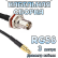 Кабельная сборка 50 Ом на RG-58 с разъемами MCX-male - BNC-female, 3 метра