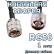 Кабельная сборка 50 Ом на RG-58 с разъемами UHF-male - N-male, 1 метр