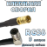Кабельная сборка 50 Ом на RG-58 с разъемами SMB-female - QMA-male (угловой), 9 метров Кабельная сборка 50 Ом на RG-58 с разъемами SMB-female - QMA-male (угловой), 9 метров