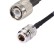 Кабельная сборка RG-213 с разъемами N-female - TNC-male, 9 метров