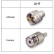 Кабельная сборка 50 Ом на RG-58 белого цвета с разъемами UHF-male - UHF-male, 4 метра