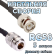 Кабельная сборка 50 Ом на RG-58 с разъемами N-female - BNC-male, 5 метров