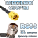 Кабельная сборка 50 Ом на RG-58 с разъемами TNC-male (угловой) - RP-SMA-male, 11 метров