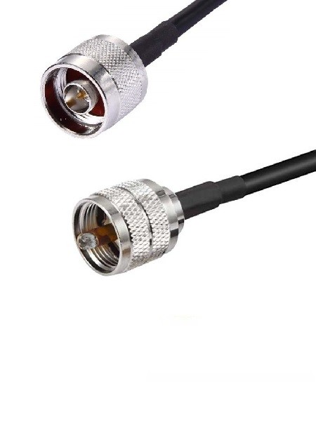 Кабельная сборка RG-213 с разъемами N-male - UHF-male, 30 метров