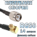 Кабельная сборка 50 Ом на RG-58 с разъемами MCX-male (угловой) - TNC-male, 14 метров Кабельная сборка 50 Ом на RG-58 с разъемами MCX-male (угловой) - TNC-male, 14 метров