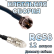 Кабельная сборка 50 Ом на RG-58 с разъемами FME-female - F-male, 12 метров