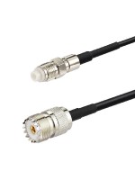 Кабельная сборка 5D-FB с разъемами FME-female - UHF-female, 12 метров