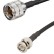 Кабельная сборка 5D-FB с разъемами BNC-male - UHF-male, 12 метров