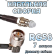 Кабельная сборка 50 Ом на RG-58 с разъемами TNC-male (угловой) - FME-female, 7 метров