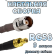 Кабельная сборка 50 Ом на RG-58 с разъемами TNC-female - SMB-male, 9 метров