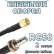 Кабельная сборка 50 Ом на RG-58 с разъемами SMA-male - QMA-female, 2 метра
