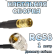 Кабельная сборка 50 Ом на RG-58 с разъемами UHF-male (угловой) - SMB-female, 1 метр Кабельная сборка 50 Ом на RG-58 с разъемами UHF-male (угловой) - SMB-female, 1 метр