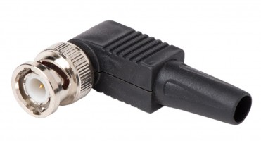 Разъём BNC-male (BNC-вилка с колпачком угловой)