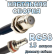 Кабельная сборка 50 Ом на RG-58 с разъемами F-female - QMA-female, 15 метров