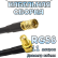Кабельная сборка 50 Ом на RG-58 с разъемами SMB-female - SMA-female (угловой), 11 метров