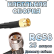Кабельная сборка 50 Ом на RG-58 с разъемами TNC-male (угловой) - SMA-male, 25 метров Кабельная сборка 50 Ом на RG-58 с разъемами TNC-male (угловой) - SMA-male, 25 метров