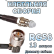 Кабельная сборка 50 Ом на RG-58 с разъемами TNC-male (угловой) - FME-female, 13 метров