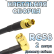 Кабельная сборка 50 Ом на RG-58 с разъемами MCX-female - SMA-male (угловой), 2 метра