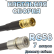 Кабельная сборка 50 Ом на RG-58 с разъемами SMB-female - QMA-male, 7 метров