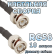 Кабельная сборка 50 Ом на RG-58 с разъемами BNC-male - BNC-male, 10 метров