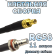 Кабельная сборка 50 Ом на RG-58 с разъемами SMB-male - QMA-female, 11 метров