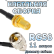 Кабельная сборка 50 Ом на RG-58 с разъемами UHF-male (угловой) - RP-SMA-female, 11 метров Кабельная сборка 50 Ом на RG-58 с разъемами UHF-male (угловой) - RP-SMA-female, 11 метров