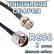 Кабельная сборка 50 Ом на RG-58 с разъемами N-male - BNC-male, 2 метра