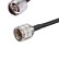Кабельная сборка RG-213 с разъемами N-male - UHF-male, 14 метров