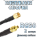 Кабельная сборка 50 Ом на RG-58 с разъемами SMA-male - MMCX-female, 2 метра