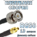Кабельная сборка 50 Ом на RG-58 с разъемами BNC-male - MMCX-female, 13 метров