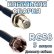 Кабельная сборка 50 Ом на RG-58 с разъемами F-female - F-male, 5 метров