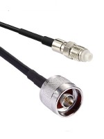 Кабельная сборка 5D-FB с разъемами N-male - FME-female, 6 метров