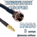 Кабельная сборка 50 Ом на RG-58 с разъемами F-male - MCX-male, 3 метра
